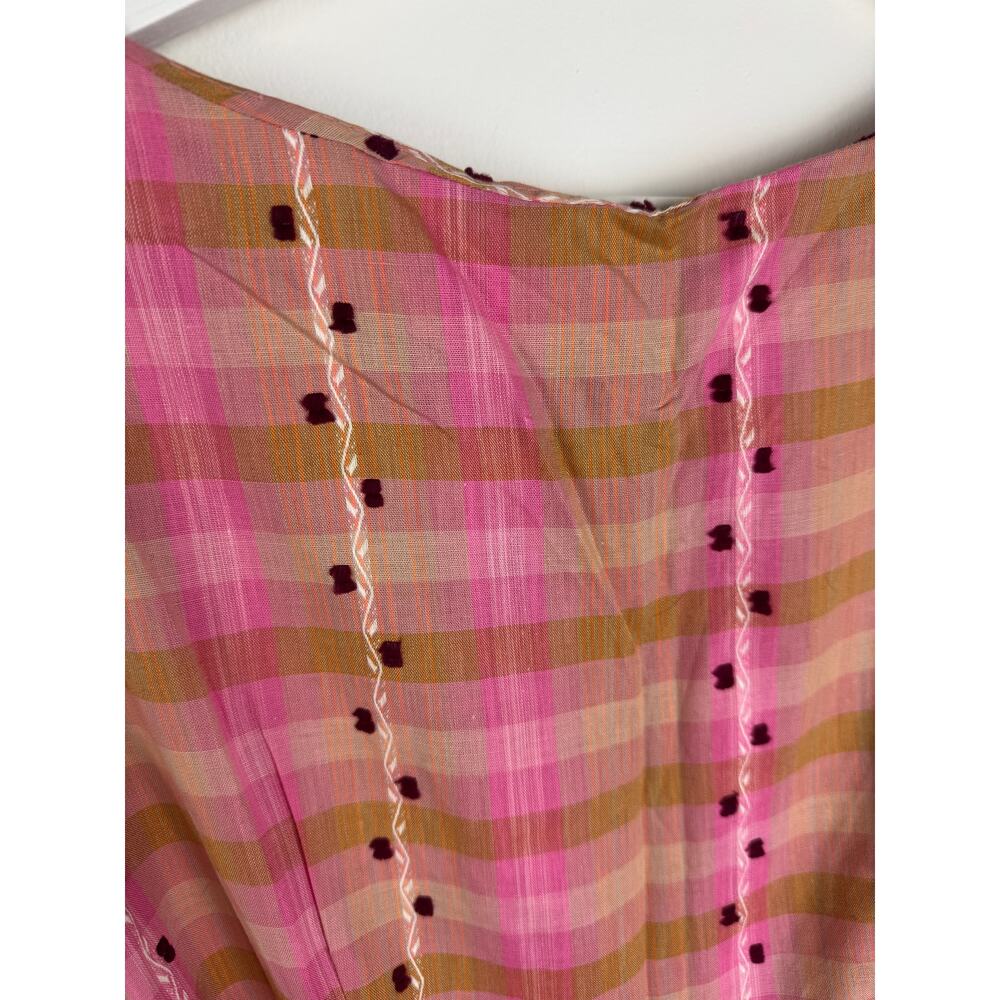 Vintage Pink "Paintset" Valentine's Day Dress S - Picture 4 of 7
